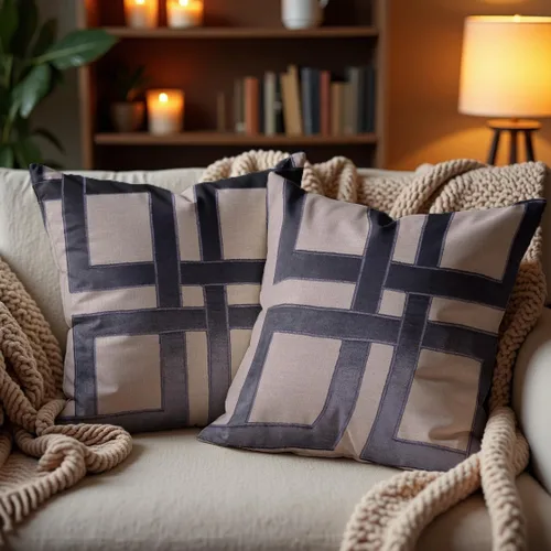 Vista 13 de Decozen Fundas de almohada decorativas, fundas de cojín para sofá, fundas de cojín bordadas para decoración de habitación, sofá, dormitorio, sala