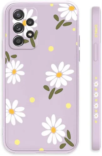 Vista 5 de Funda para Galaxy Note 20 Ultra, lindo patrón de margaritas, protección completa de la lente de la cámara, a prueba de golpes, TPU parachoques