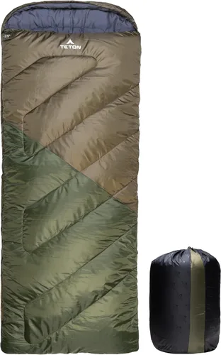 Vista 13 de Teton Celsius XXL Sleeping Bag, Cold Weather Sleeping Bags for Adults and Kids, Camping Made Easy and Warm. Compression Sack Included