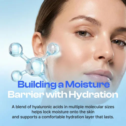 Vista 3 de re:nk Hyper Hyal Plumping Cream - Hidratante facial hidratante profundo y calmante con ácido hialurónico, niacinamida y glicerina, crema hidratante