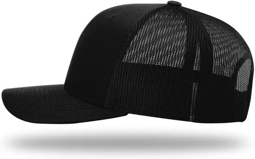 Vista 3 de The Hat Pros Gorra de camionero ajustable Richardson 112+ R-Flex Gorra de malla elástica de poliéster con banda elástica OSFM