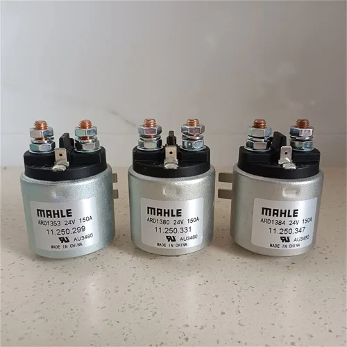 Vista 2 de Contactor de bomba de motor hidráulico para Mahle ARD1353 ARD1380 ARD1384 24V 150A Interruptor solenoide de 24 voltios 150 amperios Sistema de bomba