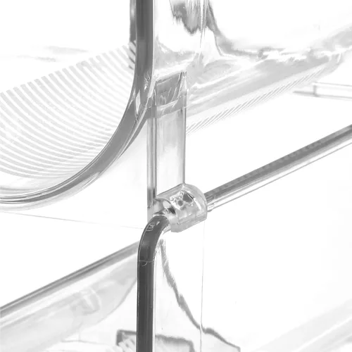Vista 3 de mDesign 3BtlWineHldrs, Transparente