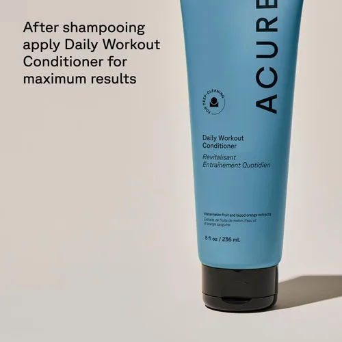 Vista 7 de Champú de Sandía Daily Workout de Acure - Champú Ligero Hidratante y Clarificante para Mujeres y Hombres con Cabello Graso, Dañado y Cuero Cabelludo