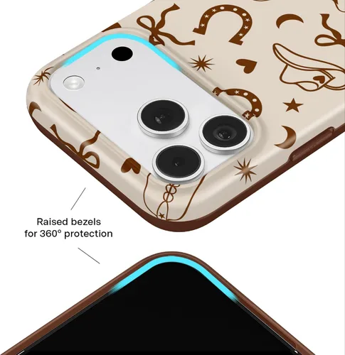 Vista 1202 de VELVET CAVIAR Funda para iPhone 15, compatible con MagSafe, probada contra caídas de 10 pies, fundas protectoras de diseño, leopardo color rosa