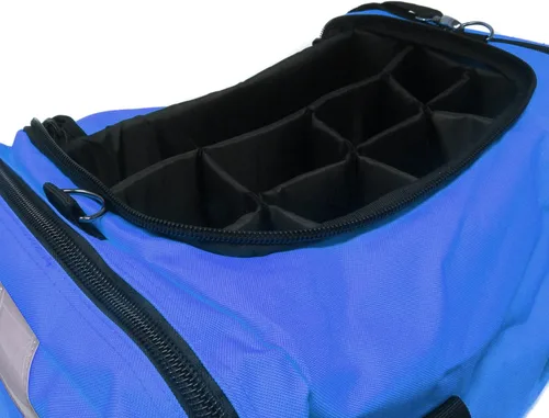 Vista 3 de Ever Ready First Aid Bolsa de trauma de primera respuesta EMT grande - Azul Marino