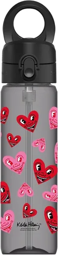 Vista 20 de RhinoShield AquaStand - Botella magnética de 27 onzas, botella de agua de Tritan con tapa con popote, botella deportiva con mango compatible