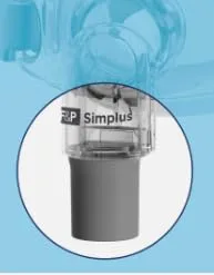 Vista 2 de Giratorio para mascarilla CPAP facial completa Eson Nasal y Simplus