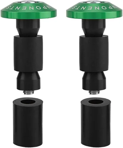 Vista 14 de Fydun Tapón deslizante para manillar de motocicleta para Racing ATV Offroad 0.866 in 7/8inch (negro)