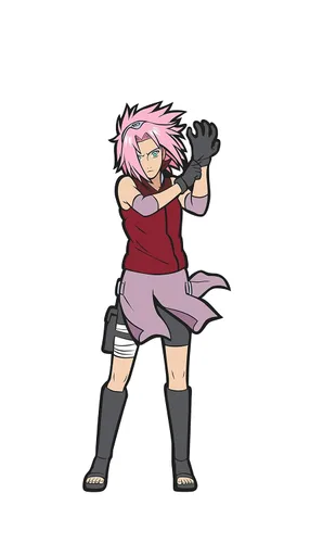 Vista 3 de FiGPiN Naruto Shippuden: Sakura - Collectible Pin with Premium Display Case