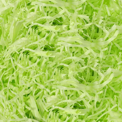 Vista 11 de Zonon Cesta de pasto de Pascua de 17 onzas, trituradores de papel de rafia, relleno de papel de rafia, para embalaje de regalo, caza de huevos
