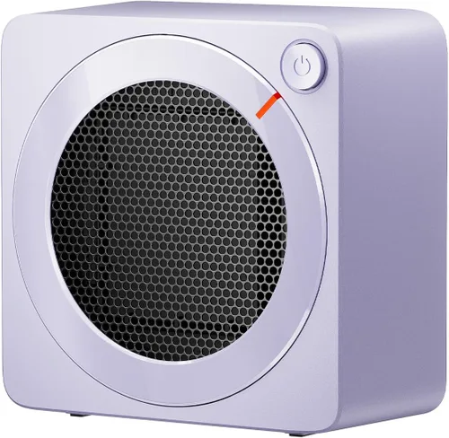 Vista 8 de Gaiatop Mini calentador de espacio, ligero PTC de cerámica de calentamiento rápido, 500 W, eficiencia energética para uso en interiores