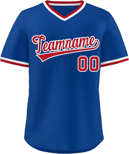 Vista 24 de KXK - Camiseta de béisbol personalizada con nombre y número cosidos, estilo Hip Hop, con cuello en V, atlética, para hombres, mujeres y jóvenes