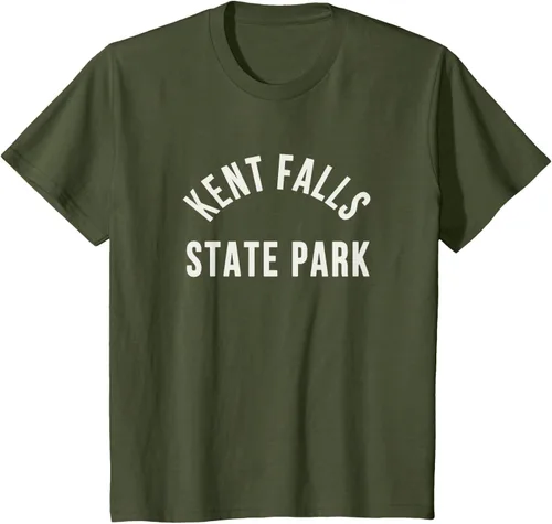 Vista 12 de Kent Falls State Park Connecticut Arch CT Camiseta, Azul