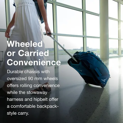 Vista 3 de Osprey Fairview Women's Wheeled Travel Backpack