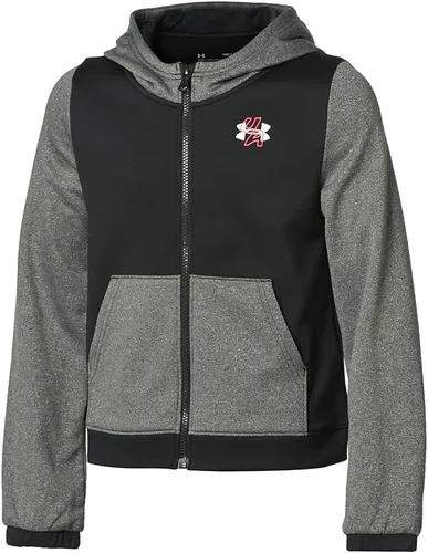 Vista 3 de Under Armour Girls' Fleece Full-Zip T-Shirt