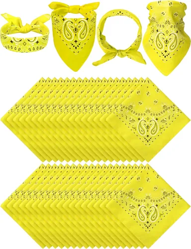 Vista 34 de Unittype 36 bandanas de cachemira 1