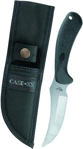 Vista 4 de Cuchillo de bolsillo Case WR XX Ridgeback Hunter Negro con mango de Zytel y funda de nylon, artículo #362 - (Ridgeback Hunter)