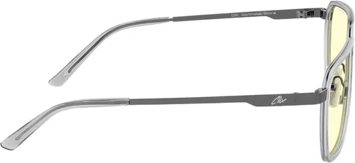 Vista 6 de GUNNAR ClixGaming - Gafas de juego con lente ámbar, bloqueo de luz azul, alivia el ojo seco