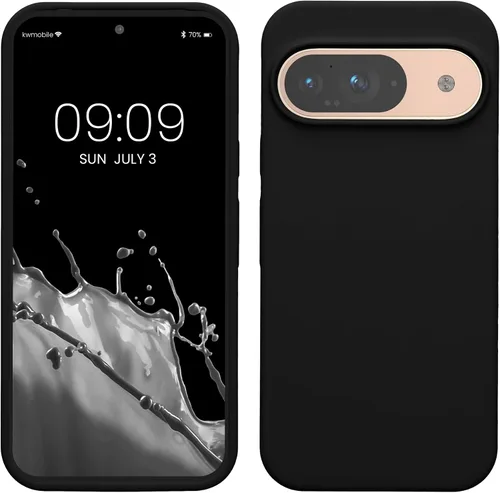 Vista 119 de kwmobile Funda Compatible con Google Pixel 6 Pro - Funda de Teléfono de Silicona TPU con Acabado Suave - Azul Caribe