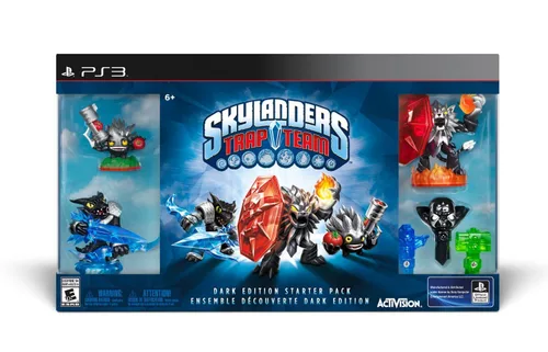 Vista 2 de Skylanders Trap Team Dark Edition Starter Pack - PlayStation 3