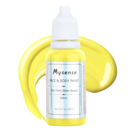 Vista 14 de Mysense Pintura corporal verde de Amazonas, maquillaje de disfraz de Gamora de la bruja Elphaba de Halloween, accesorios de atuendo del día de San