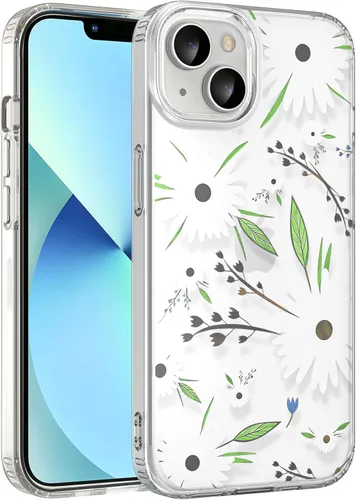 Vista 47 de FanTEK Compatible con iPhone 7 Plus, iPhone 8 Plus de 5.5 pulgadas, fundas de teléfono TPU de cristal transparente suave
