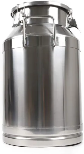 Vista 11 de Lata de leche de 5.3 galones, cubo de leche de acero inoxidable 304, cubos sellados con leche resistente, tarro de leche, jarra de leche, lata