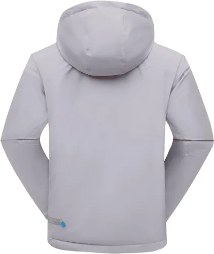 Vista 2 de PHIBEE Chaqueta de esquí transpirable impermeable para mujer