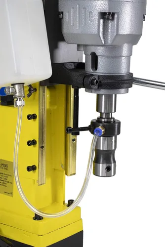 Vista 5 de Steel Dragon Tools MD45 Prensa de taladro magnético con 7PC 2in. Kit de cortador anular HSS