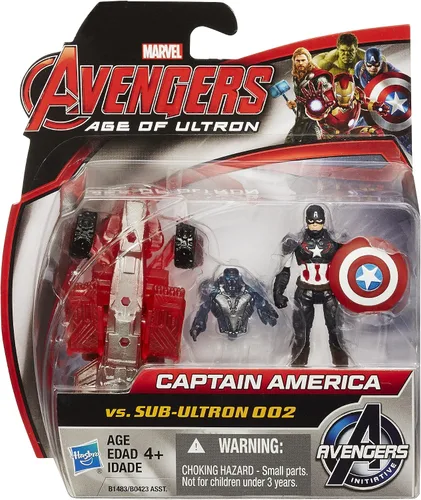 Vista 2 de Avengers Capitán América vs. Sub Ultron Figura de acción
