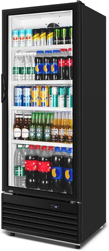 Vista 15 de Refrigerador Enfriador de Vinos de 8 Botellas, Refrigerador Pequeño de Vino, Mini Refrigerador de Vino de Encimera con Puerta de Vidrio, Bodegas