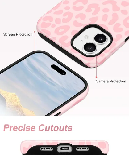 Vista 484 de Jusy Funda compatible con MagSafe con estampado de caparazón de tortuga marrón para iPhone 7/8/SE, cubierta protectora de TPU suave magnética