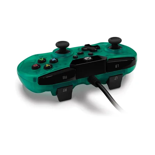Vista 6 de Hyperkin X91 Ice Wired Controller for Xbox Series X S Xbox One Windows 1011 - Officially Licensed By Xbox (Aqua Green)