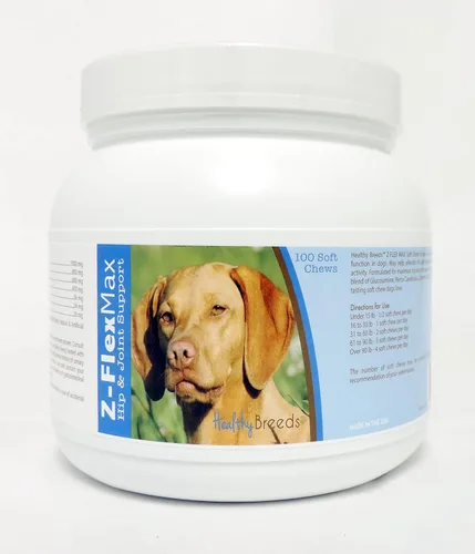 Vista 3 de Healthy Breeds Afghan Hound Z-Flex Max - Masticables suaves para cadera y articulaciones, 100