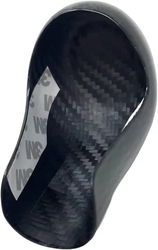 Vista 2 de SR1 Performance C7 Corvette Cubierta de Perilla de Cambios - Superposición de Palanca de Cambios de Fibra de Carbono para Corvettes 2014-2019 (Negro)