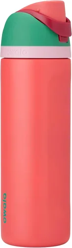 Vista 57 de Owala FreeSip - Acero inoxidable - 32 oz - Morado/Azul (pistas de esquí de los años 80)