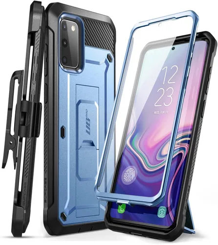 Vista 10 de SUPCASE Funda para Samsung Galaxy S20 FE 5G con Protector de Pantalla (Unicorn Beetle Pro), [Soporte Integrado y Clip para Cinturón] Funda