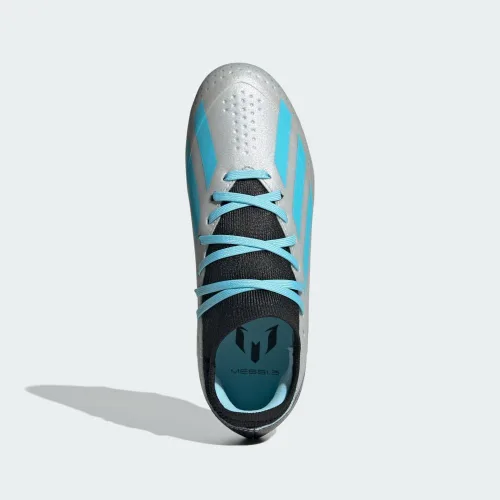 Vista 3 de adidas Unisex-Child X Crazyfast Messi.3 Firm Ground Soccer Cleats Sneaker