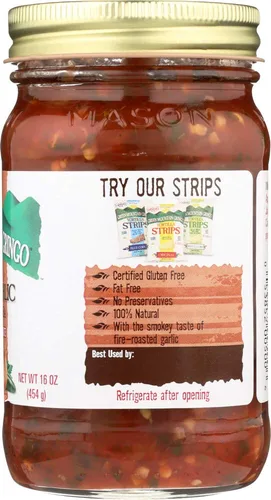 Vista 4 de Green Mountain Gringo Salsa de ajo asado (frascos de 16 onzas) paquete de 2