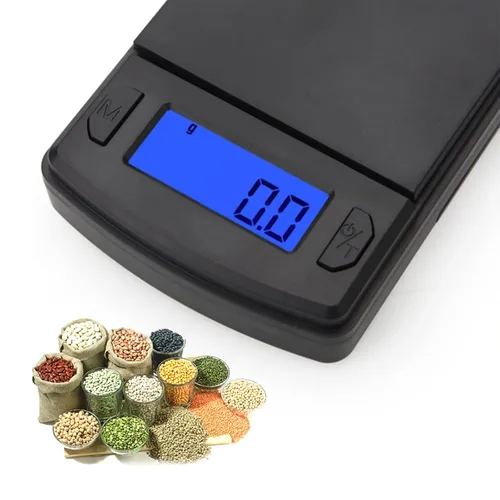 Vista 8 de 0.1 Básculas electrónicas Oro Diamante Joyería Digital Balanzas Electrónicas Mini Balanzas Digitales Herramienta de Cocina Escala Digital Lab Escala