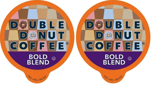 Vista 57 de Double Donut Coffee Cápsulas de café de arándanos, cápsulas de café con sabor a arándanos de una sola porción, café tostado medio para cafeteras