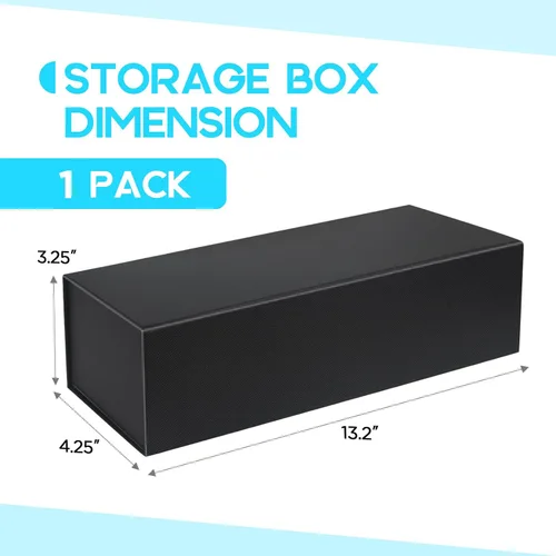 Vista 3 de Vowcarol Caja de almacenamiento para tarjetas coleccionables, caja de almacenamiento de carga superior, caja de pasatiempos para 800 tarjetas, 1
