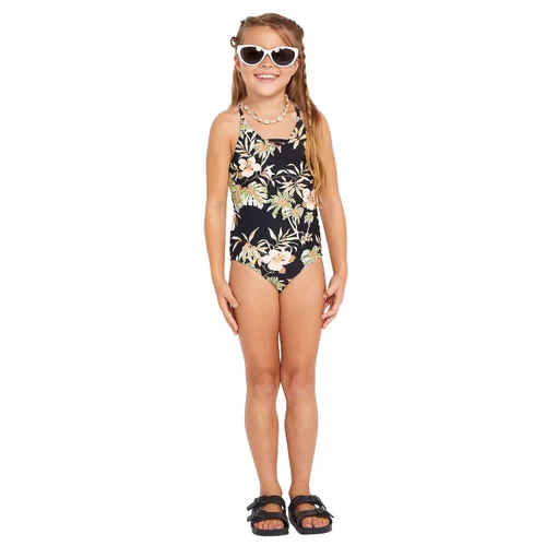 Vista 3 de Volcom Bañador de una pieza para niña for The Tide, Combo Negro