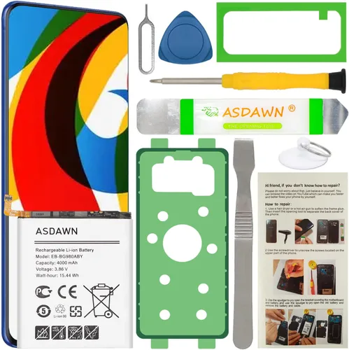 Vista 19 de ASDAWN Para Samsung Galaxy S5 Batería Reemplazo SM-G900 G900A/P/V/T/F/H/R4/TR/W8/BVB EB-BG900BBC EB-BG900BBU EB-BG900BBE, i9600, Batería para Galaxy
