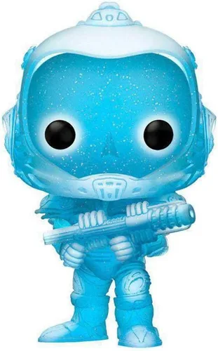 Vista 3 de Funko Pop! Heroes: Batman & Robin - Mr. ze Glitter Versión #342 SDCC 2020 Convención de Verano Compartida Exclusiva Figura Pop Vinilo Rara