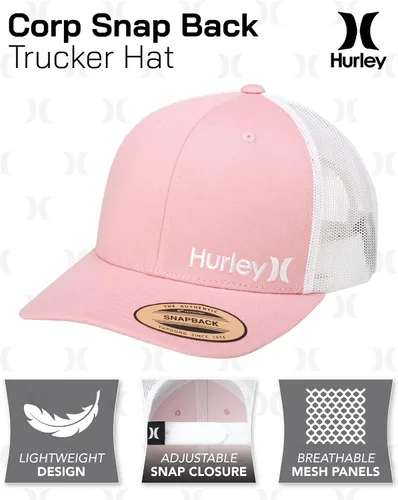 Vista 2 de Hurley Gorra para hombre - Gorra de camionero Corp Snap Back