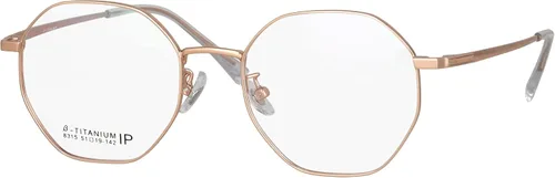 Vista 7 de SHINU Gafas de computadora con bloqueo de luz azul para hombre y mujer, marco de titanio con bisagra de resorte, 8315 Negro