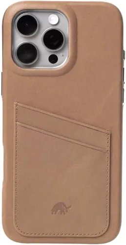 Vista 15 de Funda de cartera de cuero artesanal premium Bullstrap para iPhone 13 Ajuste impecable sin volumen y almacenamiento seguro de tarjetas Funda