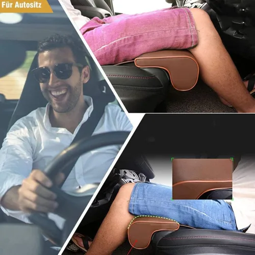Vista 8 de WZFANJIJ Car Seat Cushion,Car Leg Support Pillow,Long-Distance Driving Artifact, Leg Rest Extended Cushion,for Most Cars (Universal Size) Travel